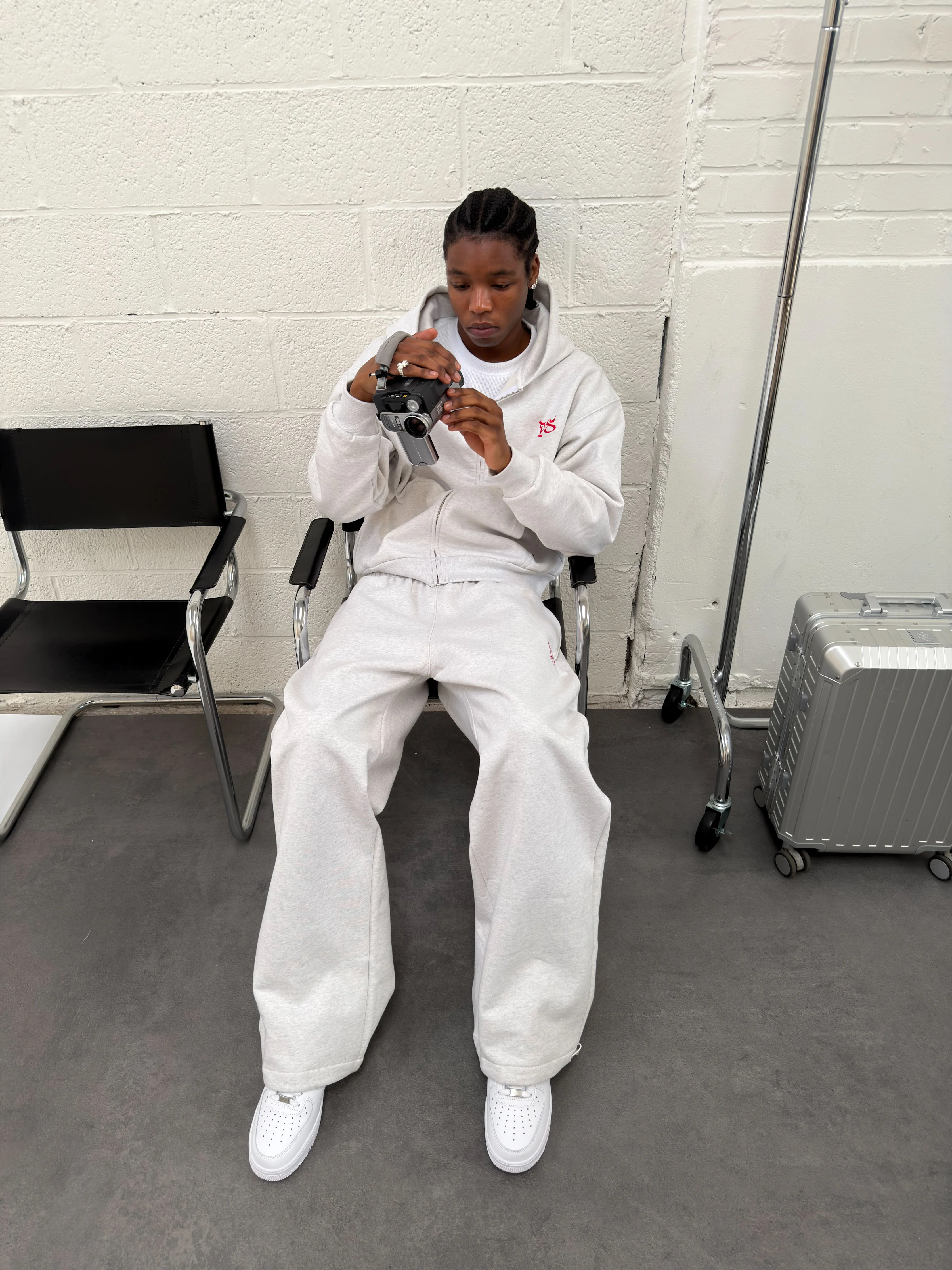 LIGHT GRAY BAGGY TROUSER - Image 3