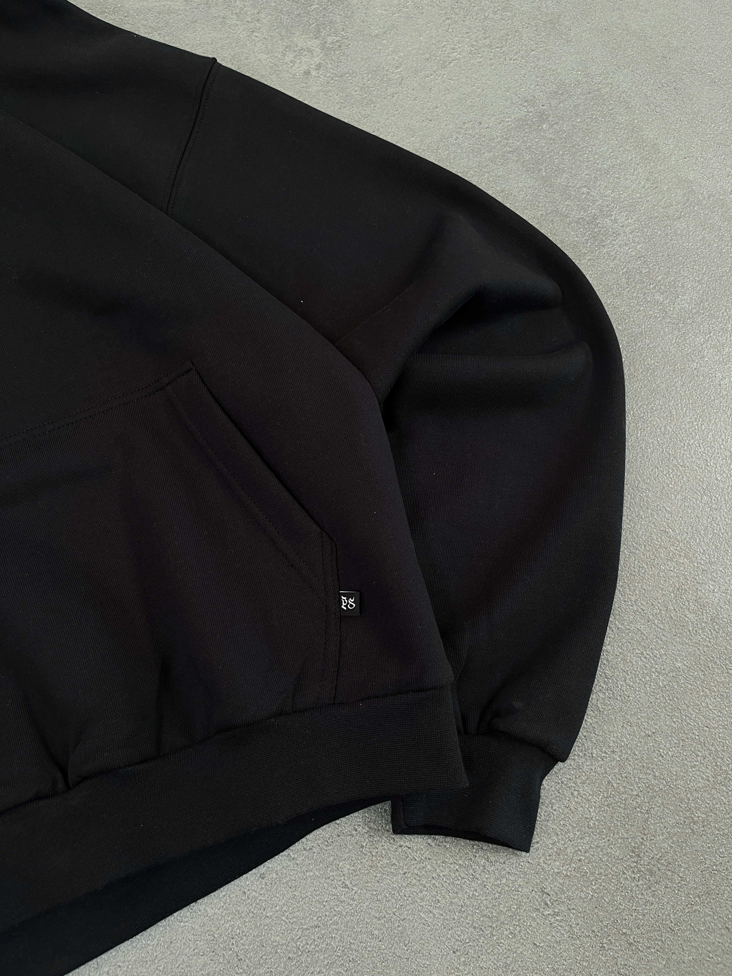 BLACK HOODIE - Image 5