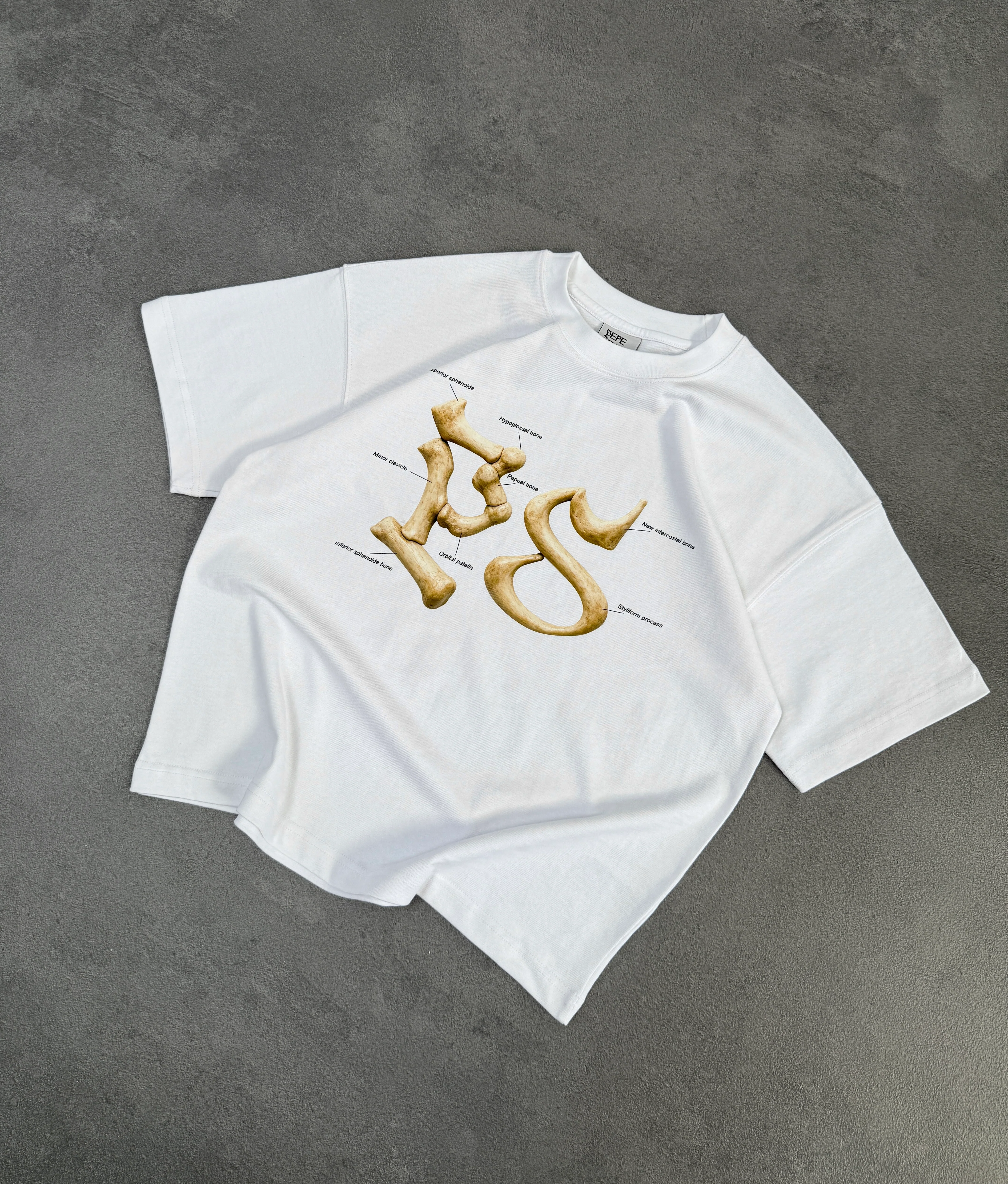 BONE GRAPHIC TEE - Image 3