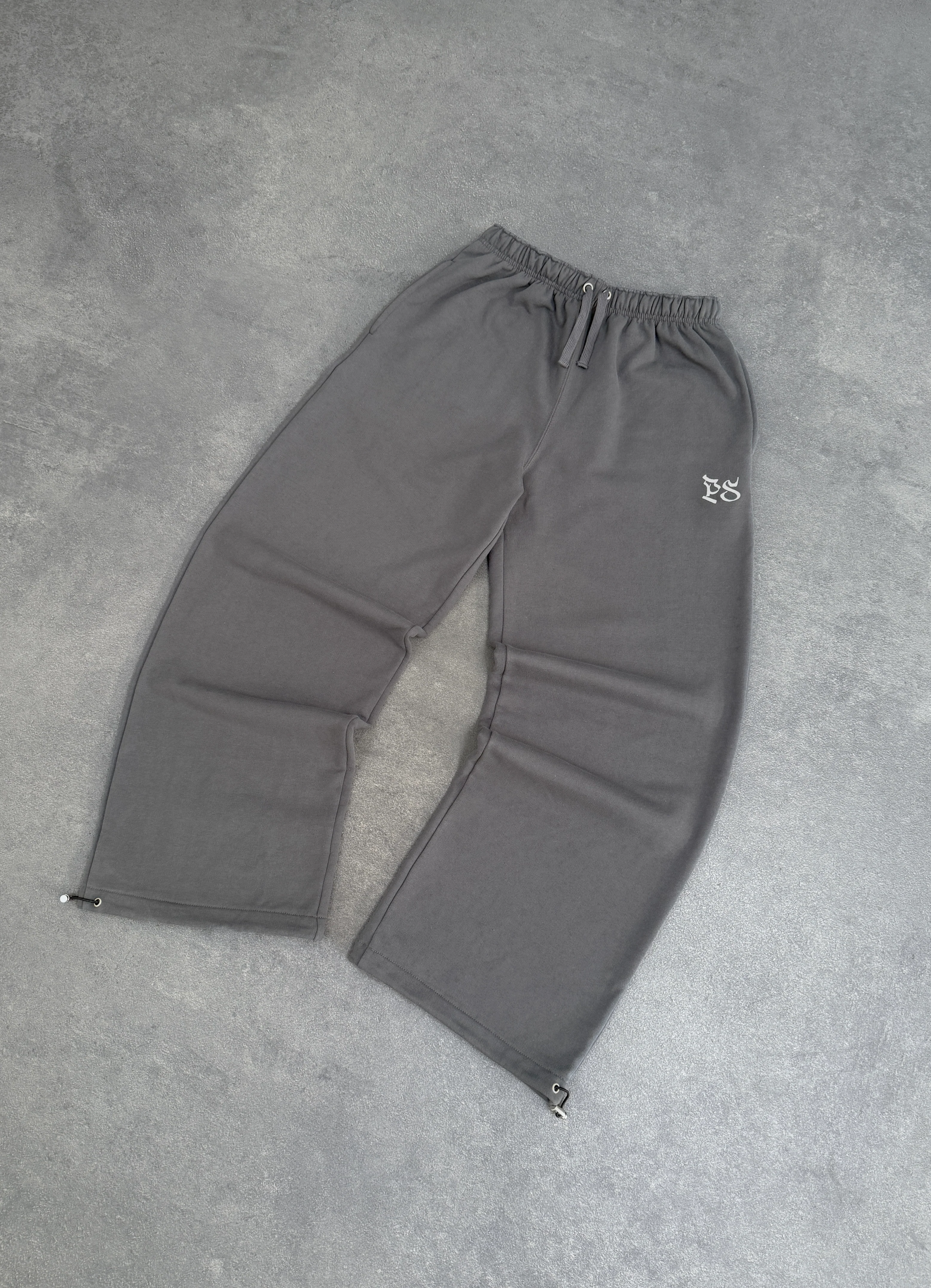 CHARCOAL GRAY BAGGY TROUSER - Image 3