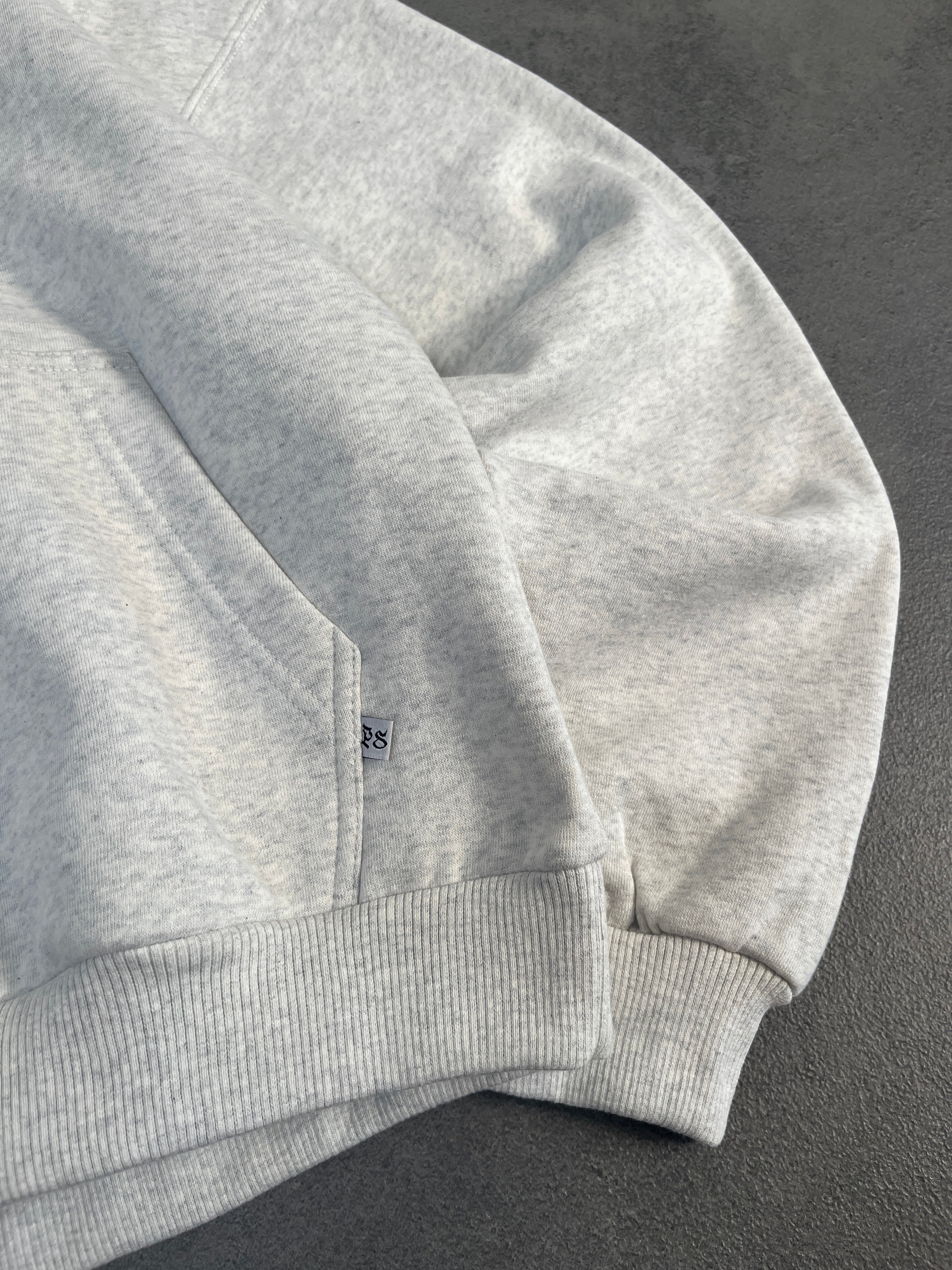 SOFT GRAY HOODIE - Image 5
