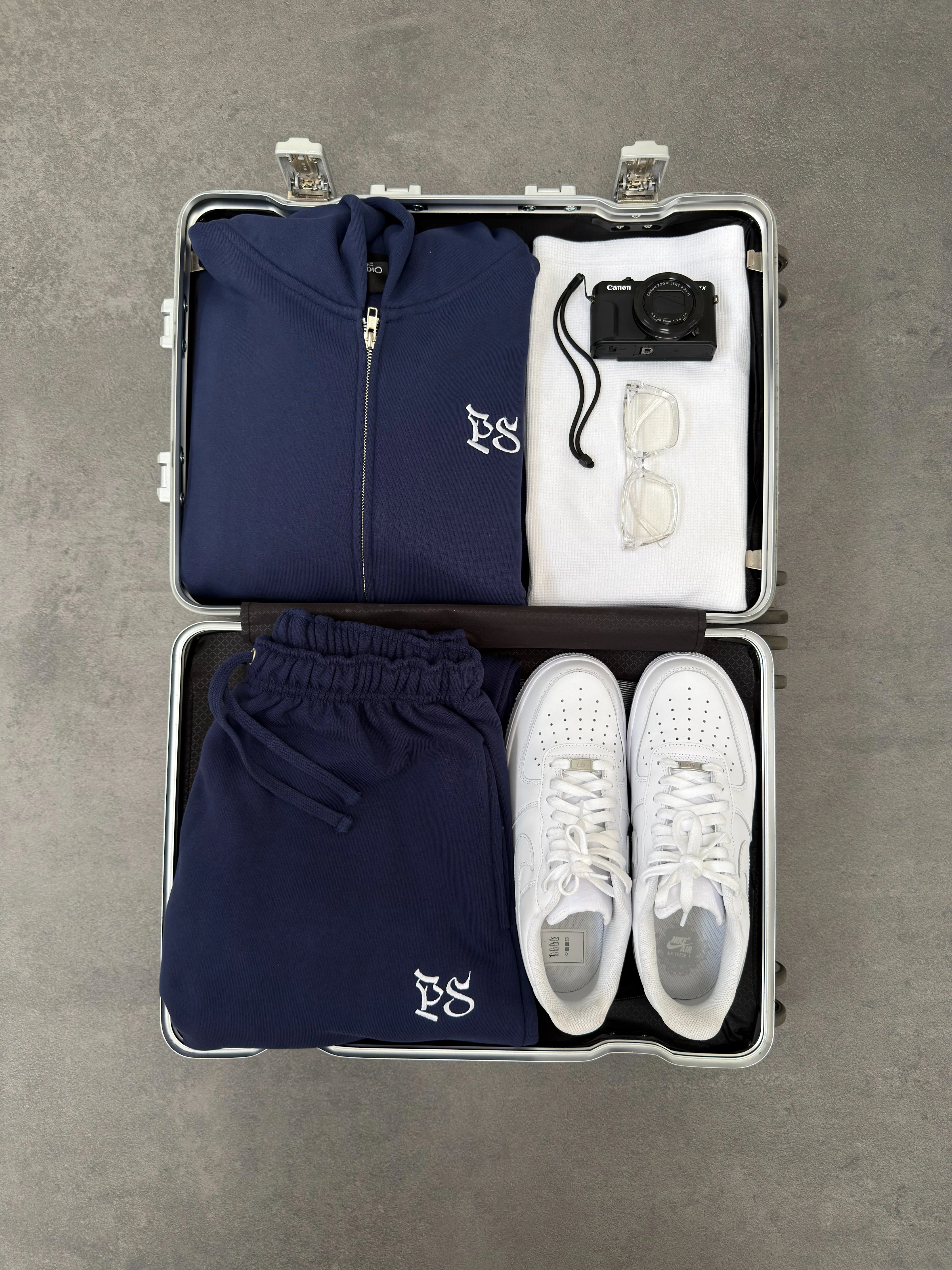 NAVY BAGGY TROUSER - Image 5