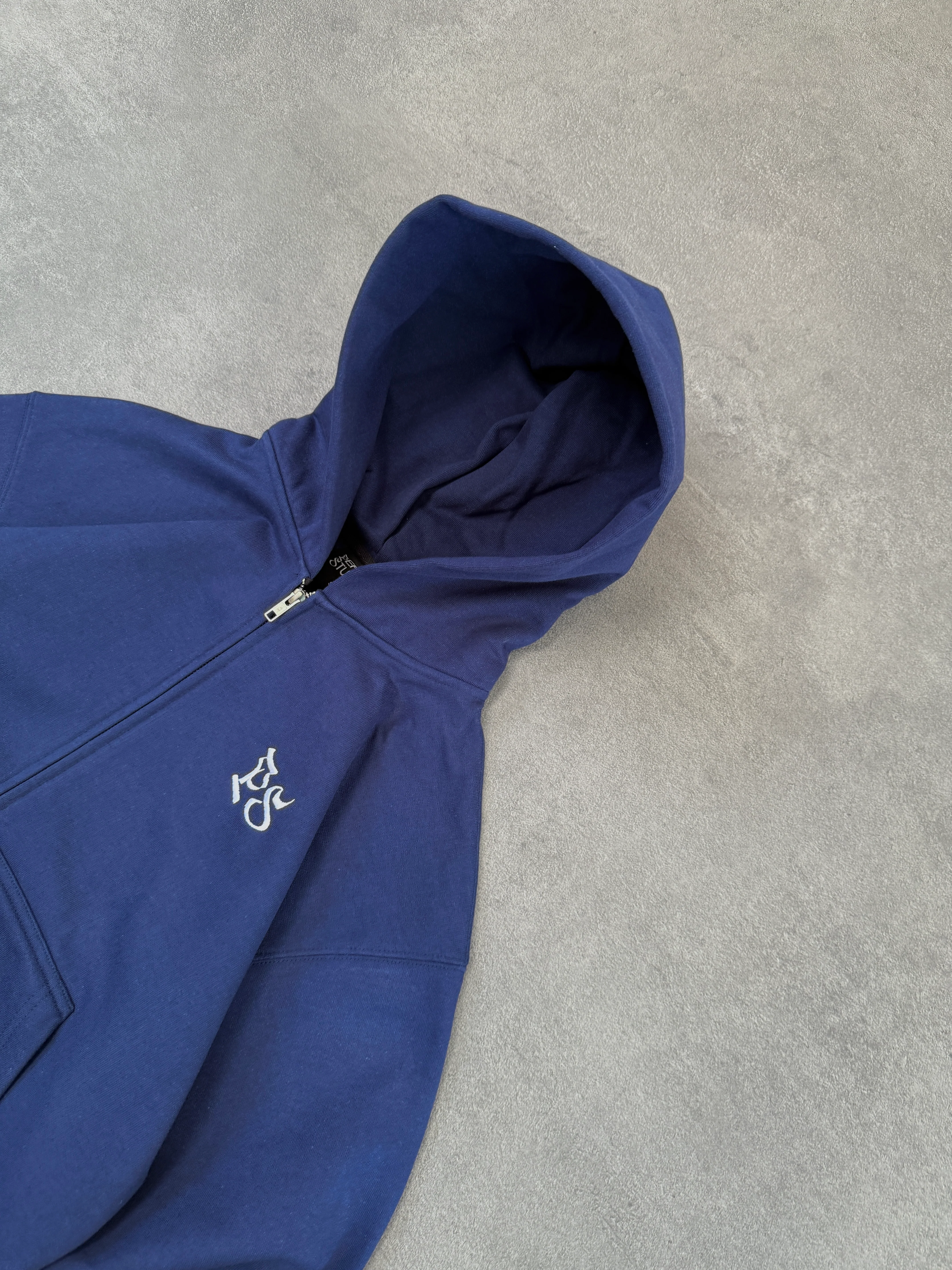 NAVY ZIP-HOODIE - Image 6