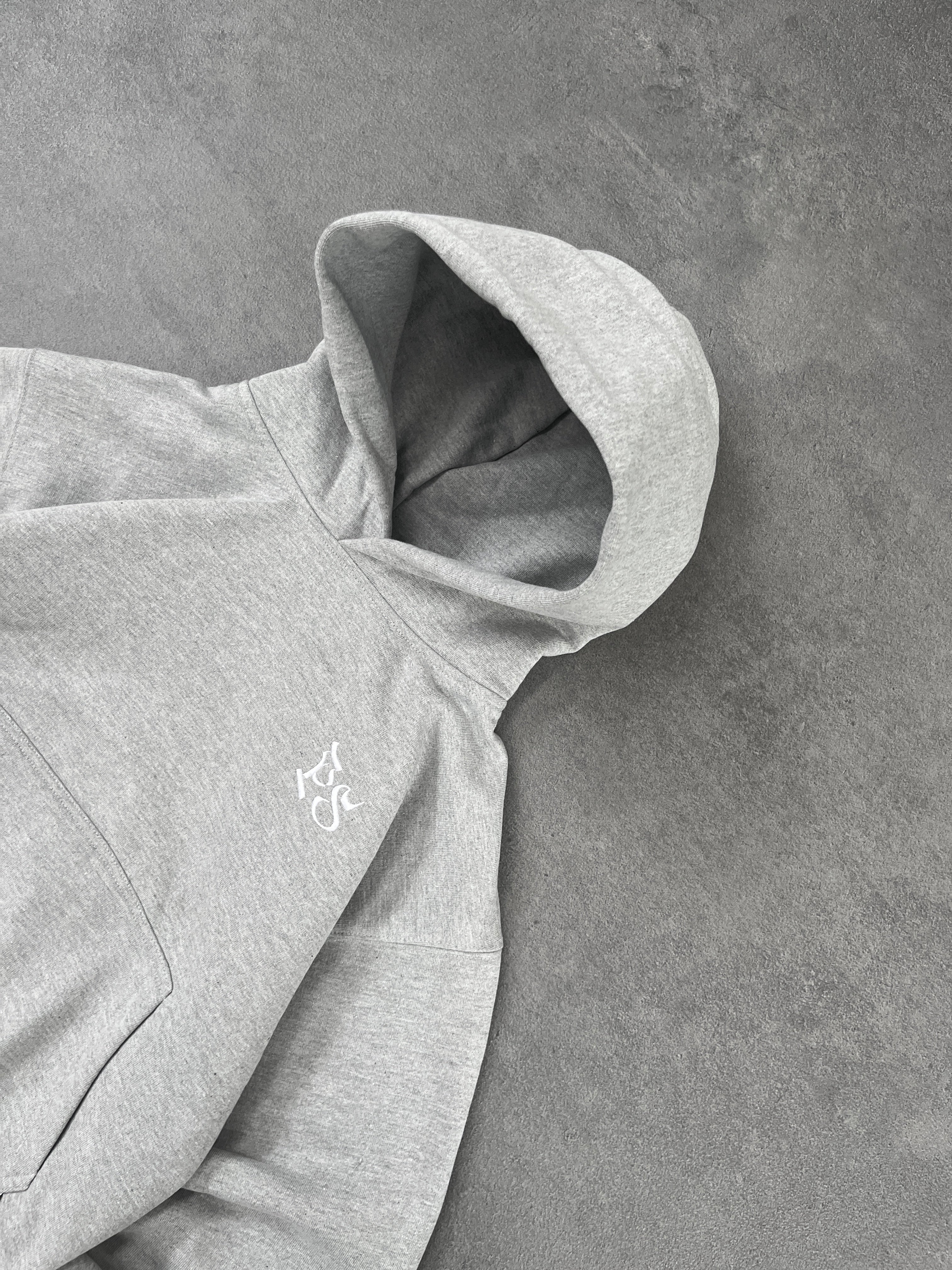 OG GRAY BOXY HOODIE - Image 4