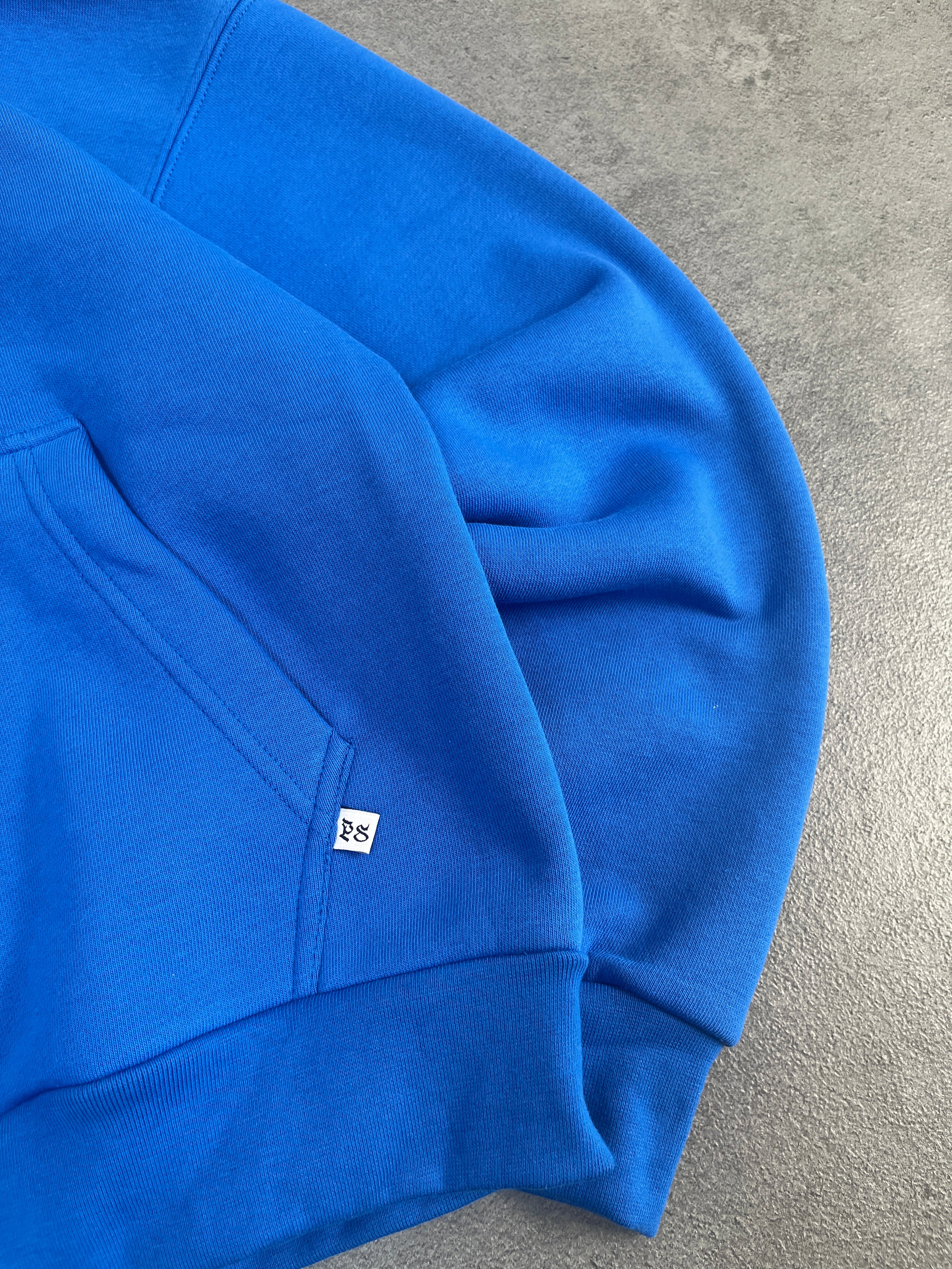 ROYAL BLUE ZIP-HOODIE - Image 5